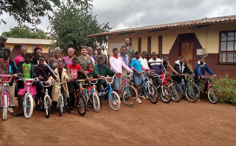 Mbuluzi Game Reserve Bicycle Donation Project